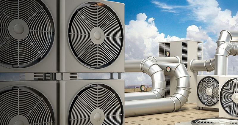 hvac: verwarming , koeling, ventilatie