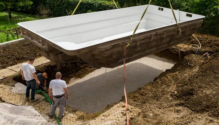 Een ingegraven zwembad bouwen: Arbeidskosten